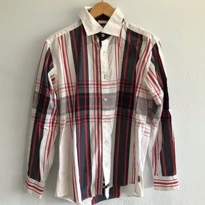 English Laundry Long Sleeve Button Up Dress Shirt